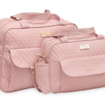 KIT BOLSA MATERNIDADE E FRASQUEIRA