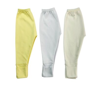 KIT C/3 – MIJÃO CANELADO COM PÉ REVERSÍVEL LISO NEUTRO