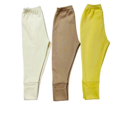 KIT C/3 – MIJÃO SUEDINE 100% ALGODÃO COM PÉ REVERSÍVEL LISO NEUTRO