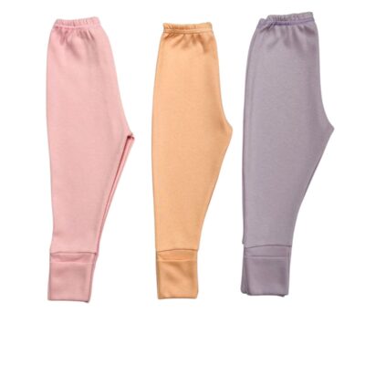 KIT C/3 – MIJÃO SUEDINE 100% ALGODÃO COM PÉ REVERSÍVEL LISO FEMININO