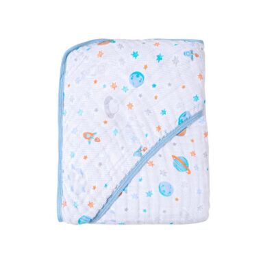 TOALHA DE BANHO SOFT COM CAPUZ MASC UNIDADE