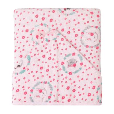 TOALHA DE BANHO FELPUDA COM CAPUZ FEM UNIDADE