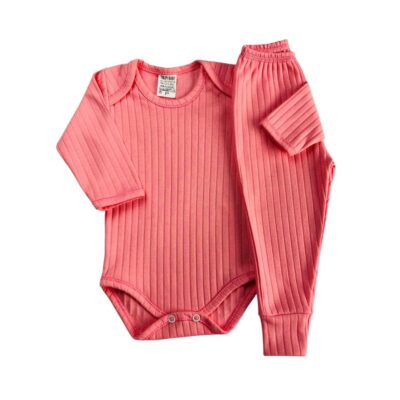 CONJUNTO CANELADO FEM SUEDINE BODY M/L E MIJÃO SEM PÉ